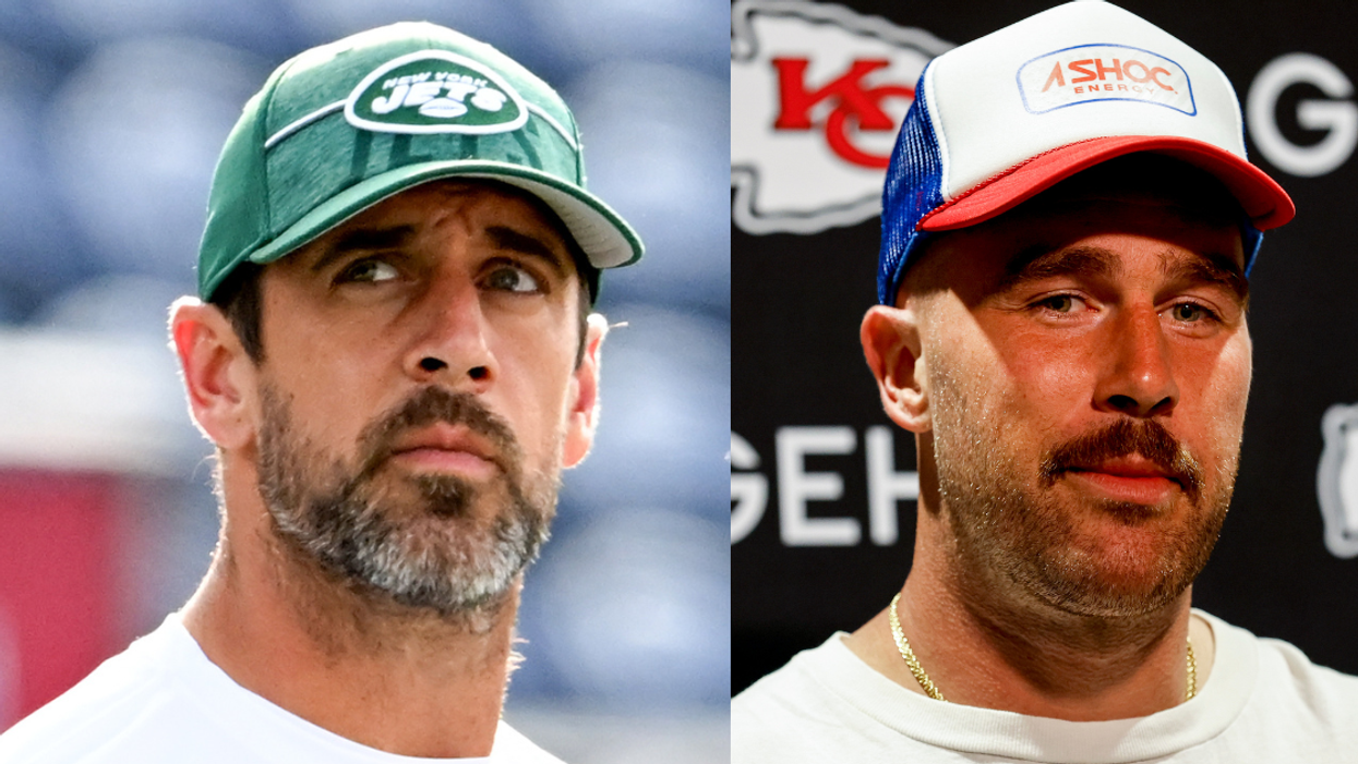 Aaron Rodgers Disses Travis Kelce With Nickname Right Out Of The MAGA Playbook