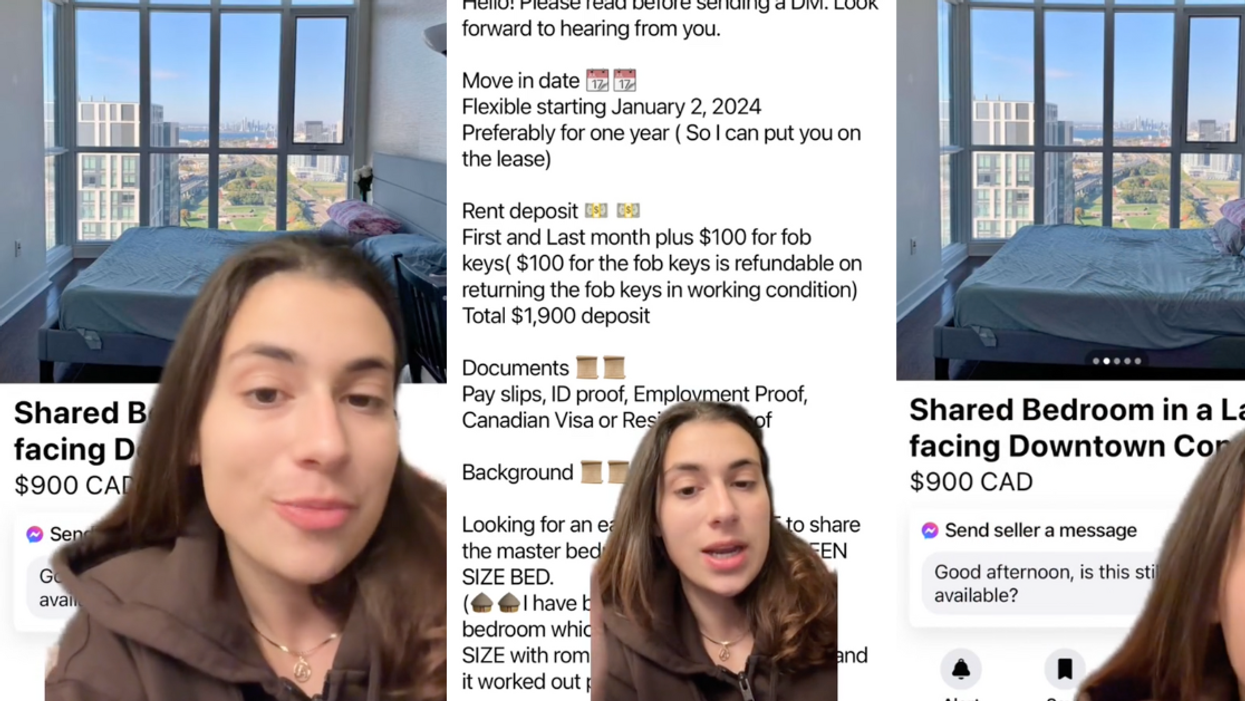 Realtor Calls Out Woman's Ad Seeking A Renter Who Has To Share A Bed With Her For $900 A Month