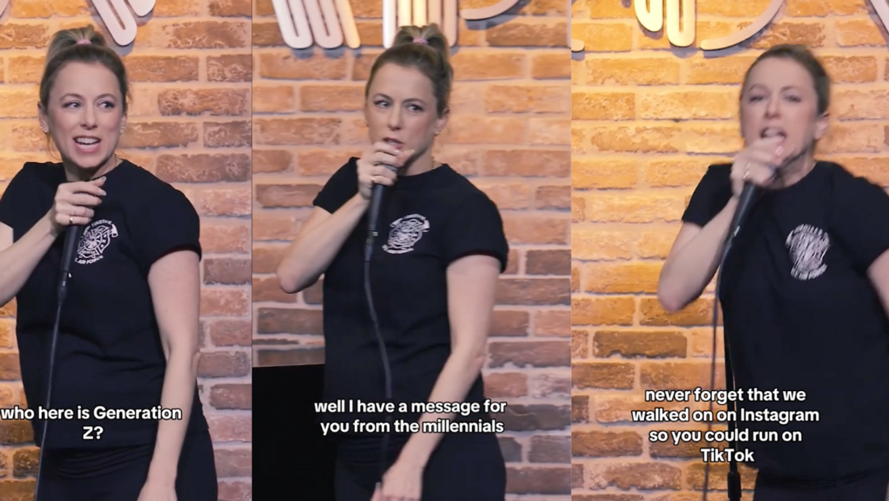 Comedian Hilariously Goes Off On Gen Z For Constantly Picking On Millennials—And She's Got A Point