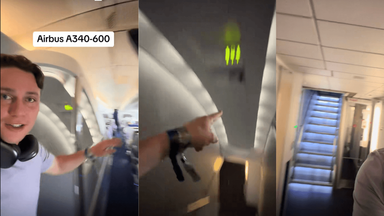 TikToker Blows People's Minds With Video Of Airplane's 'Secret' Downstairs Bathroom