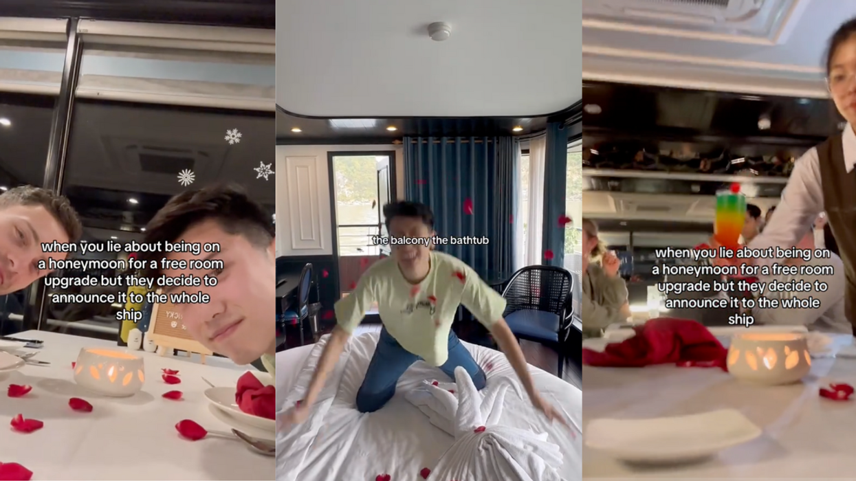 Couple Faces Hilariously Awkward Moment On Ship After Lying About Being On Honeymoon
