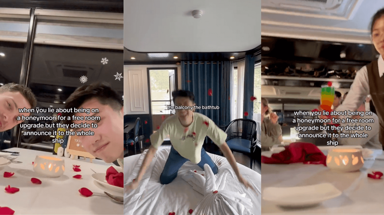 Couple Faces Hilariously Awkward Moment On Ship After Lying About Being On Honeymoon