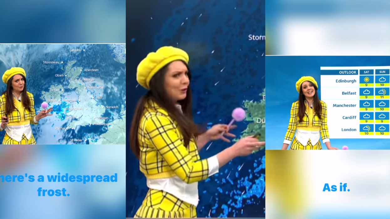 Meteorologist Goes Viral After Donning Iconic 'Clueless' Outfit For Weather Report