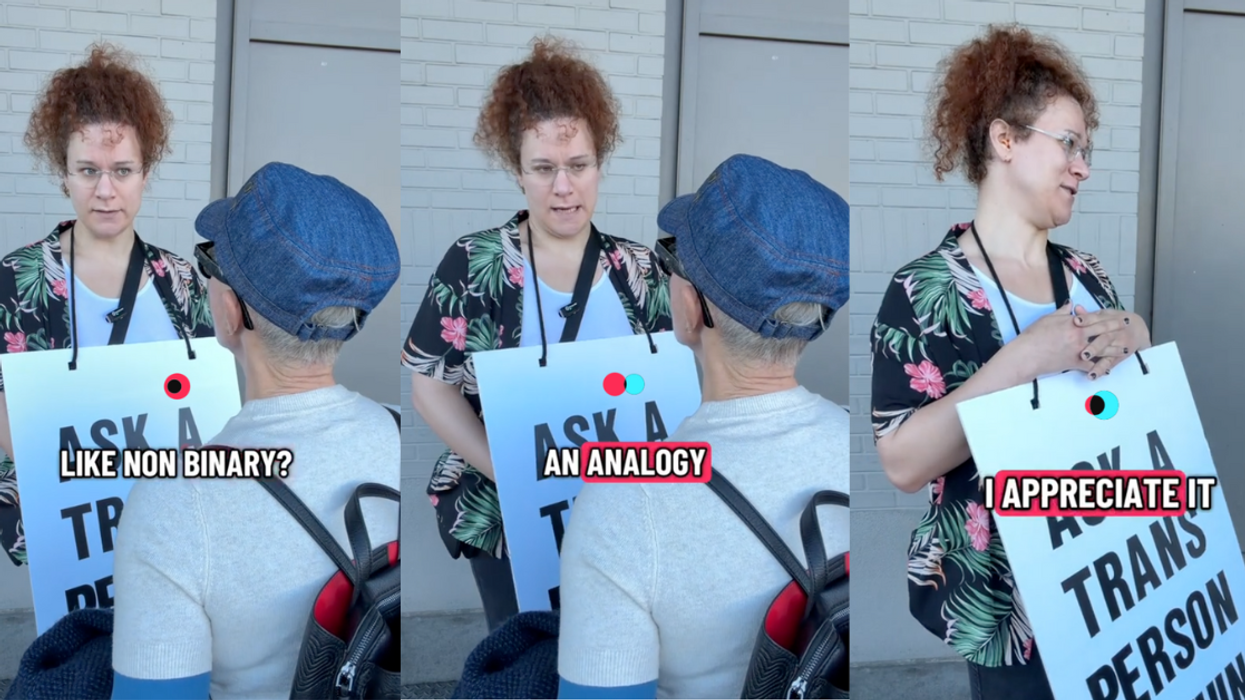 Trans TikToker Goes Viral With Simple Explanation After Stranger Asks What 'Nonbinary' Means