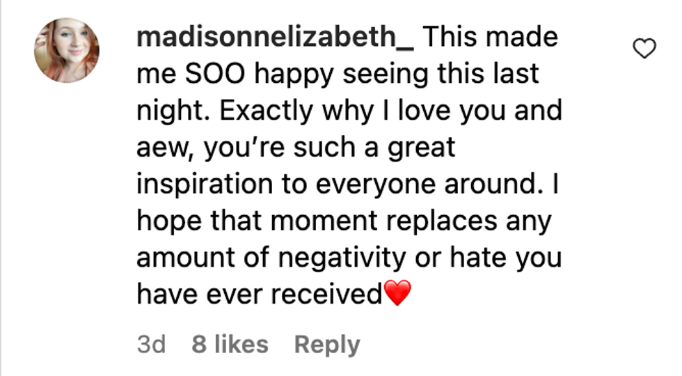 Instagram comment from user madisonnelizabeth_: 