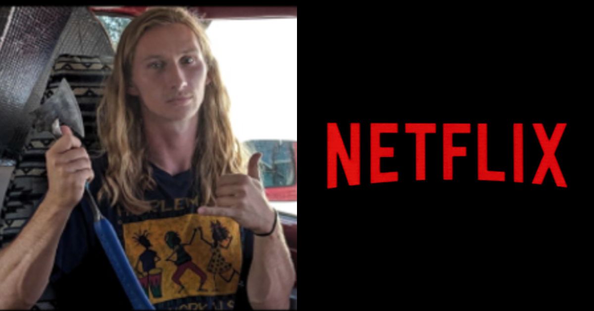 Instagram photo of Taylor Hazlewood; Netflix logo