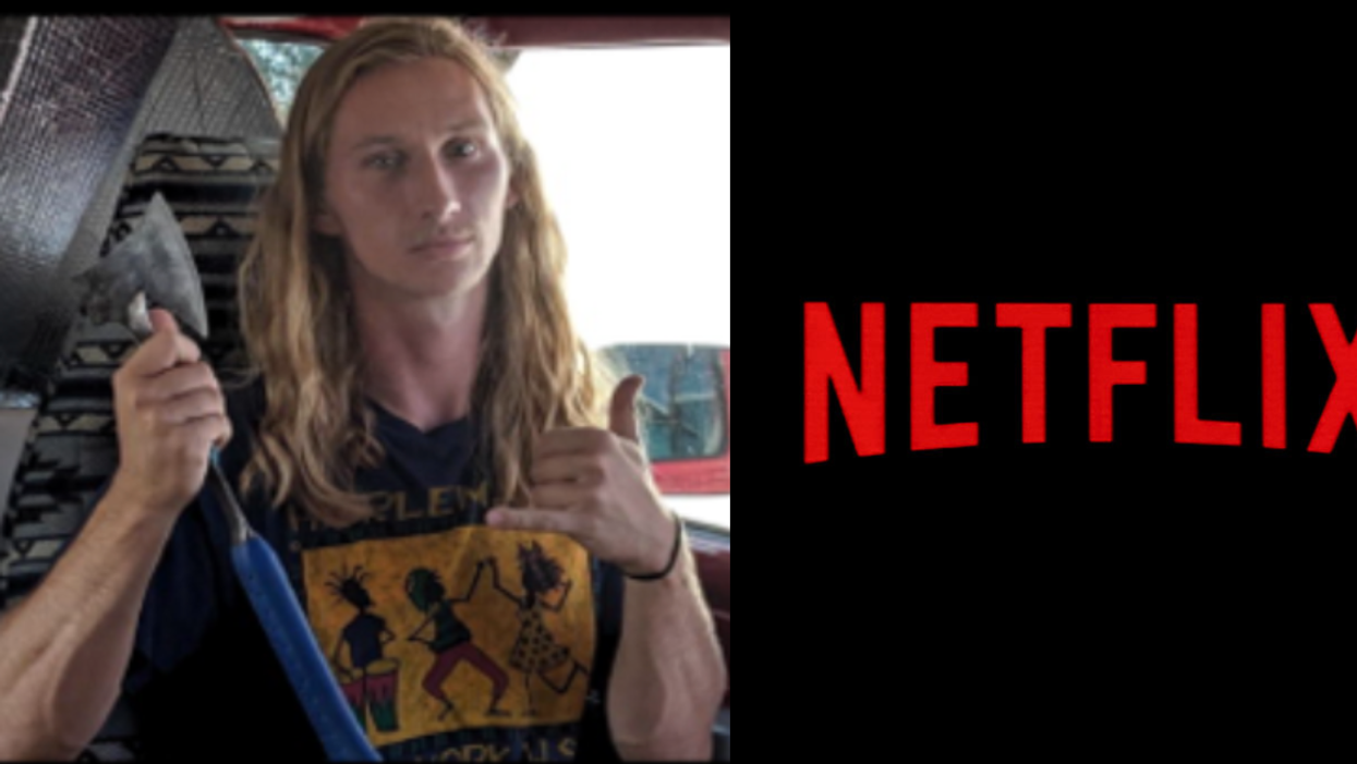 Instagram photo of Taylor Hazlewood; Netflix logo