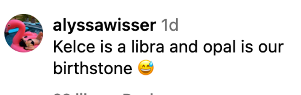 Instagram screenshot of @alyssawisser's post