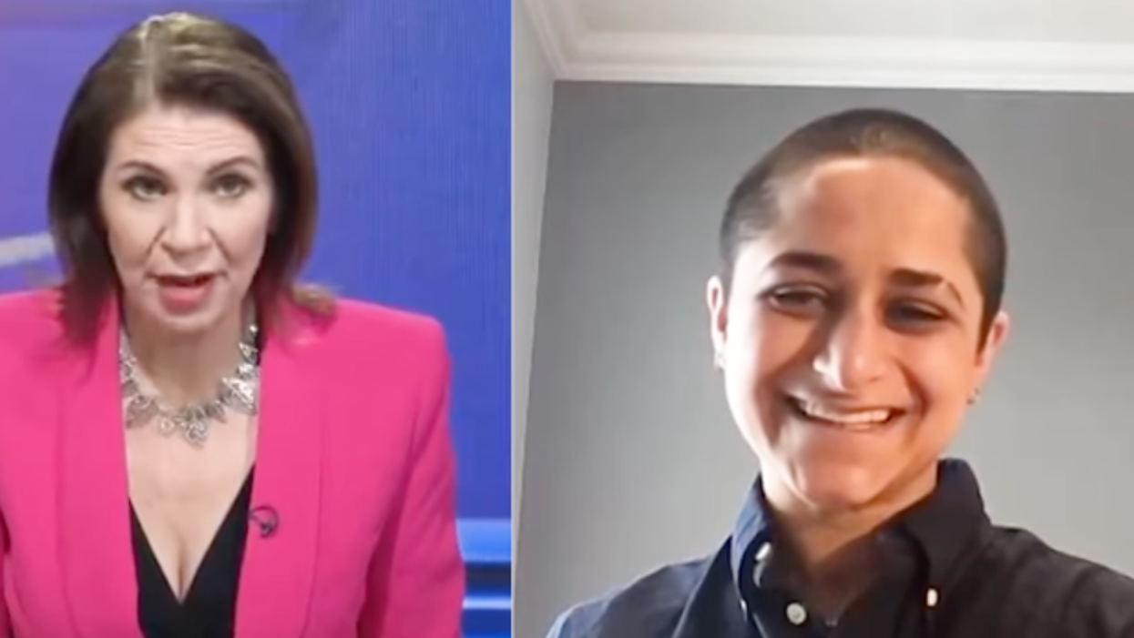 Instagram screenshot of Julia Hartley-Brewer and Shivani Dave