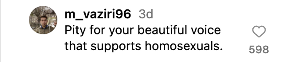 Instagram screenshot of @m_vaziri96's post