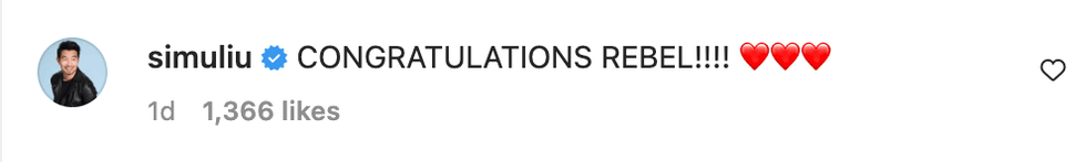 Instagram screenshot of @simuliu's post