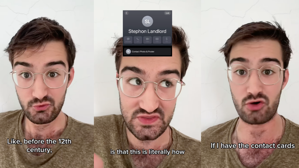 Instagram screenshots of Adam Aleksic