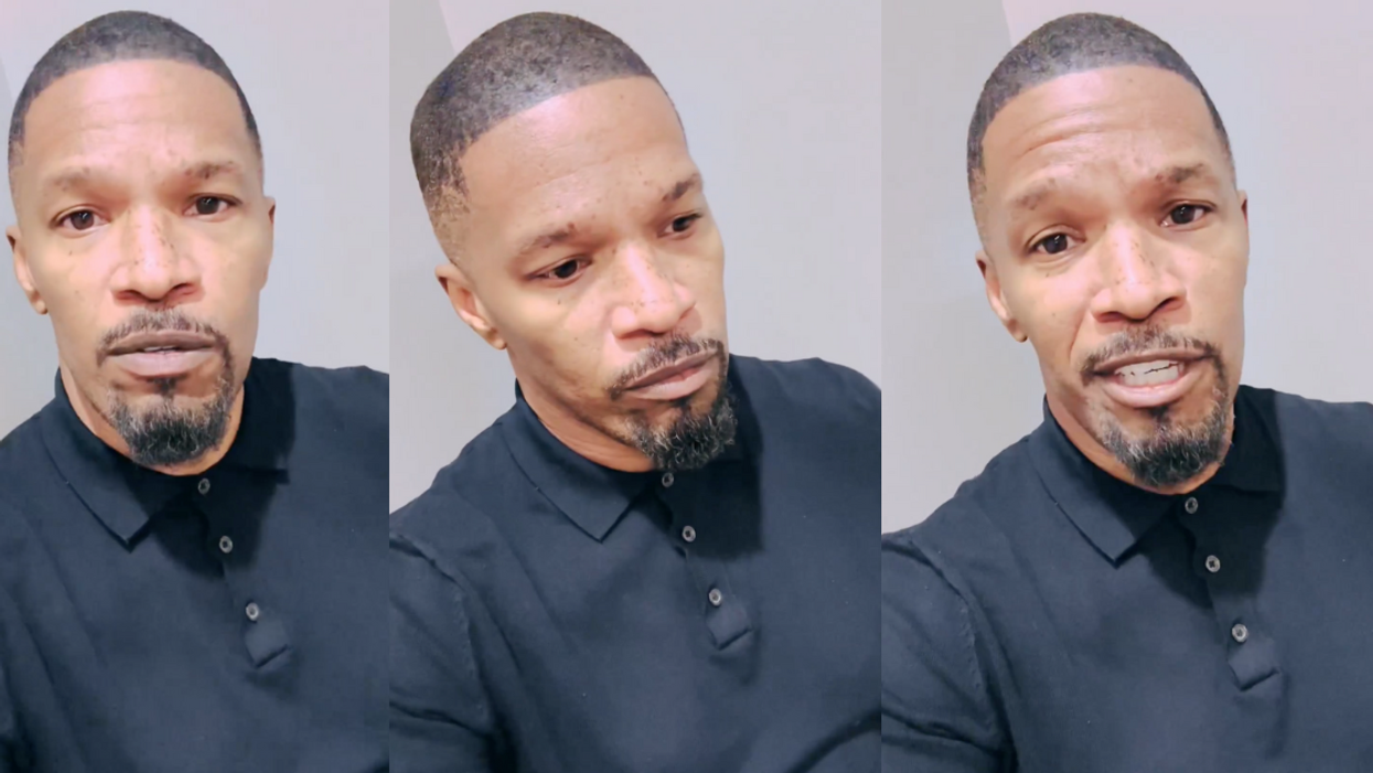 Instagram screenshots of Jamie Foxx