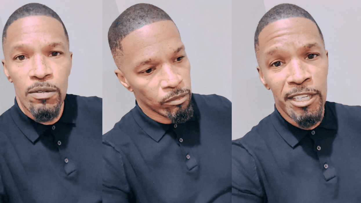 Instagram screenshots of Jamie Foxx