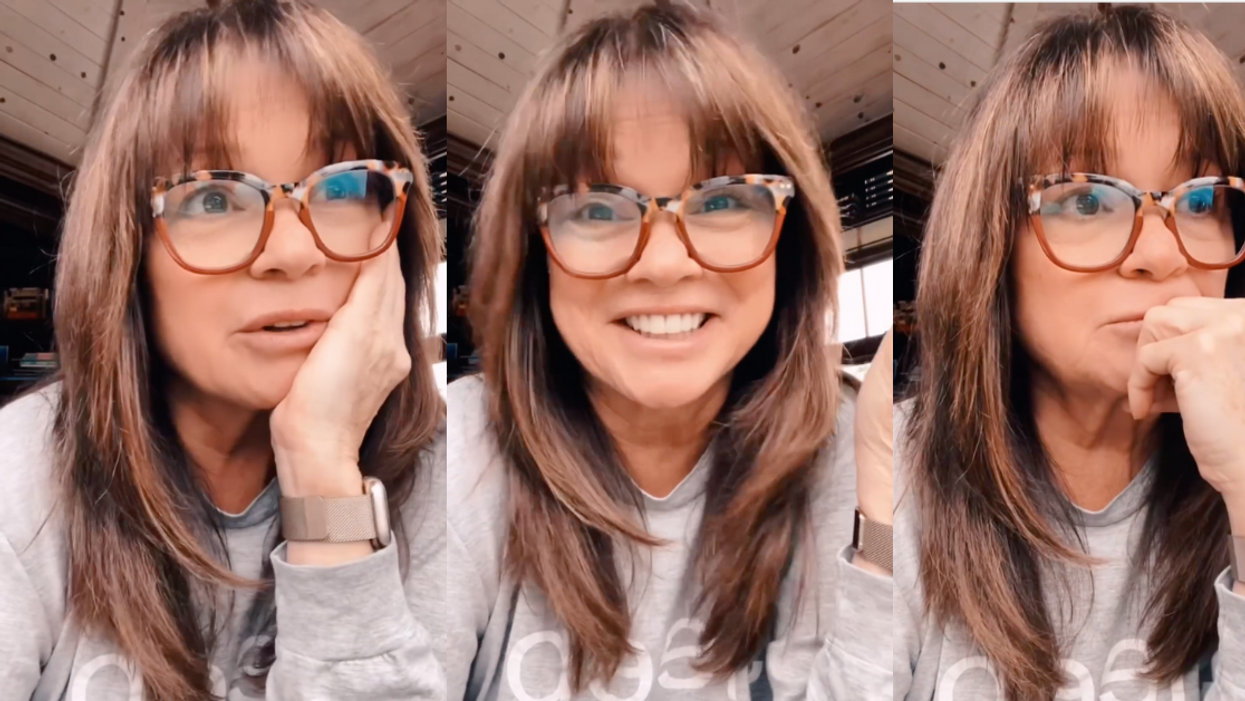 Instagram screenshots of Valerie Bertinelli
