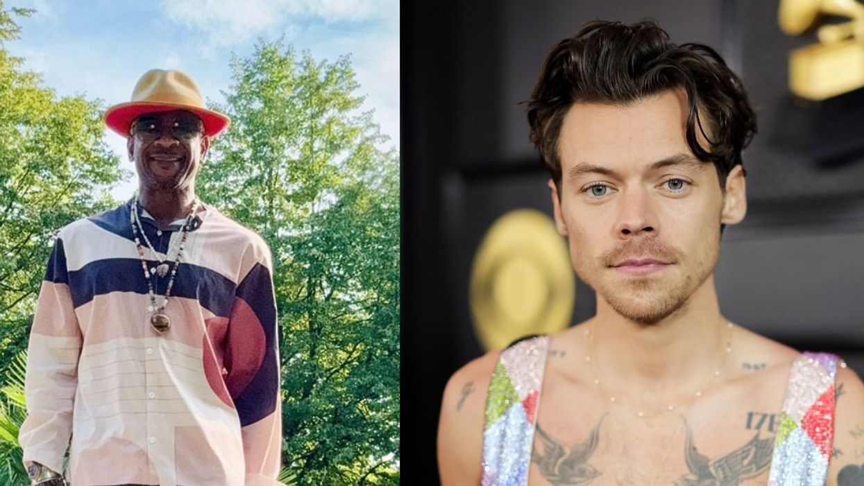 Instagrammer Darnell Davis; Harry Styles