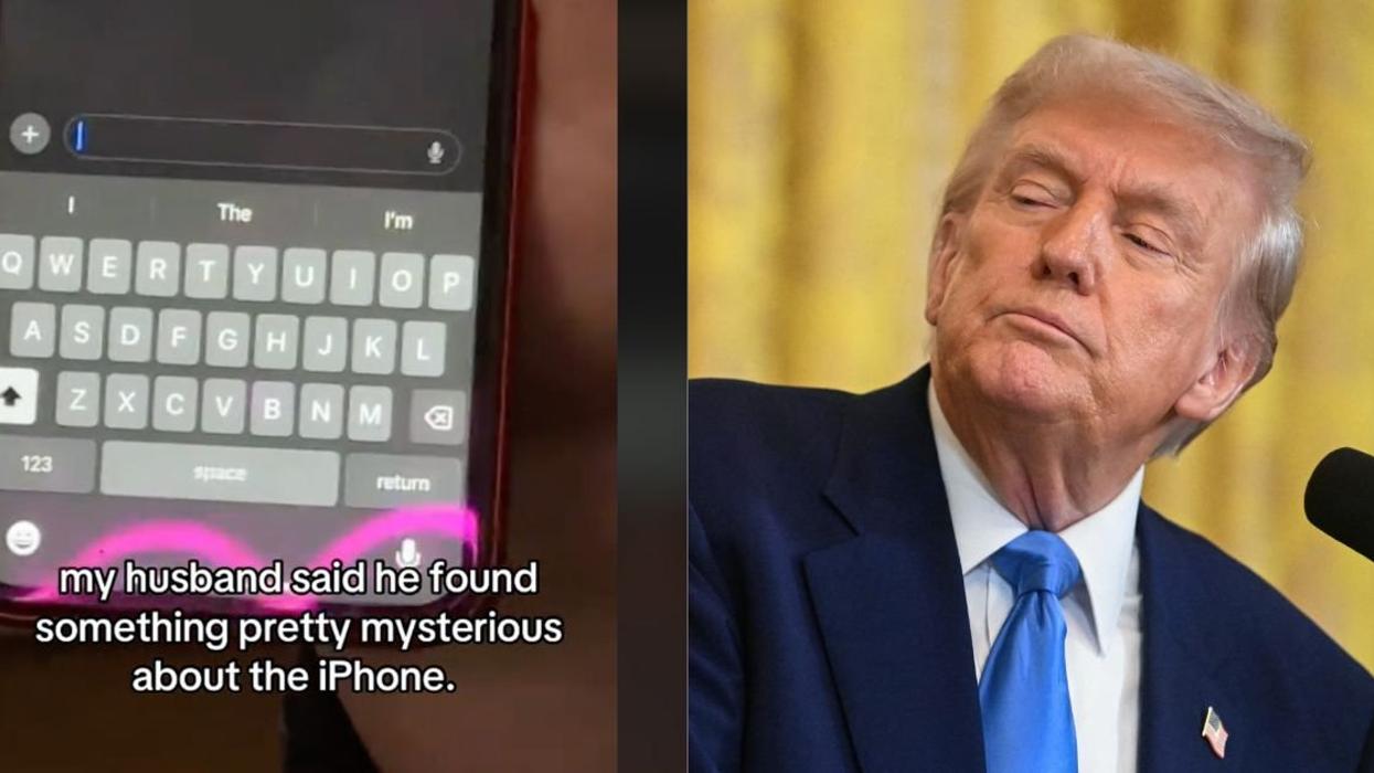 MAGA Furious After iPhone Voice-To-Text Glitch Briefly Transcribed 'Racist' As 'Trump'