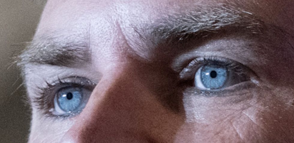 J.D. Vance's eyes