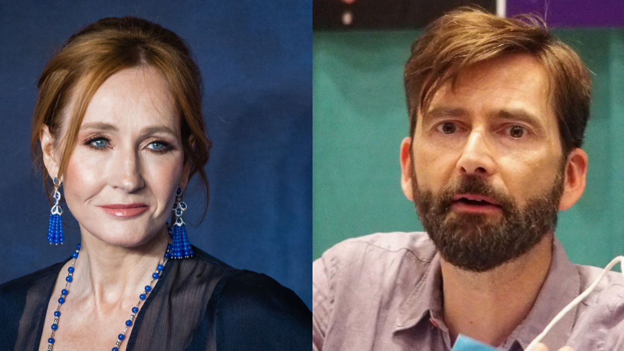 J.K. Rowling; David Tennant