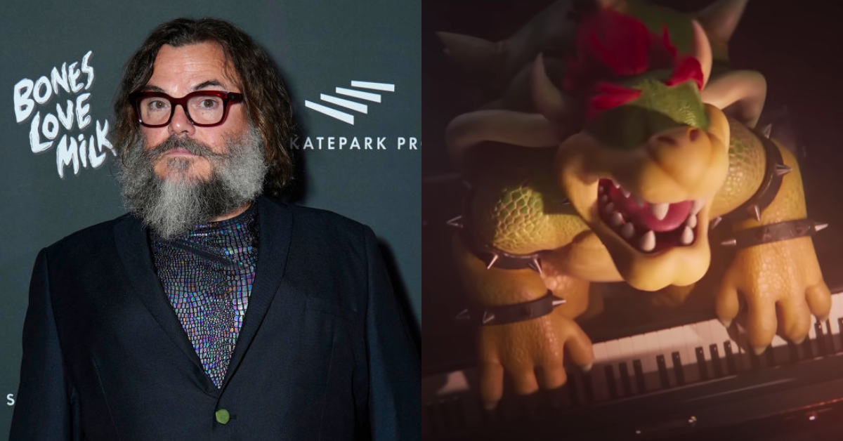 Jack Black; Bowser singing 'Peaches' 