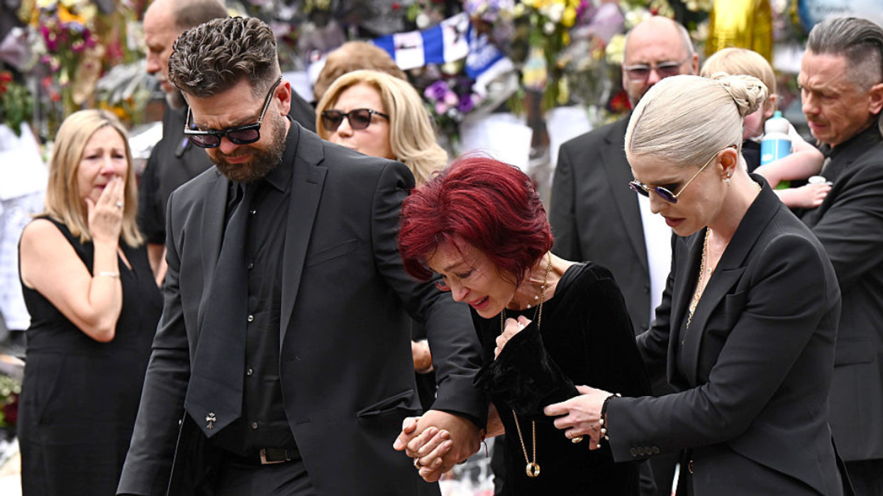 Jack Osbourne, Sharon Osbourne, and Kelly Osbourne