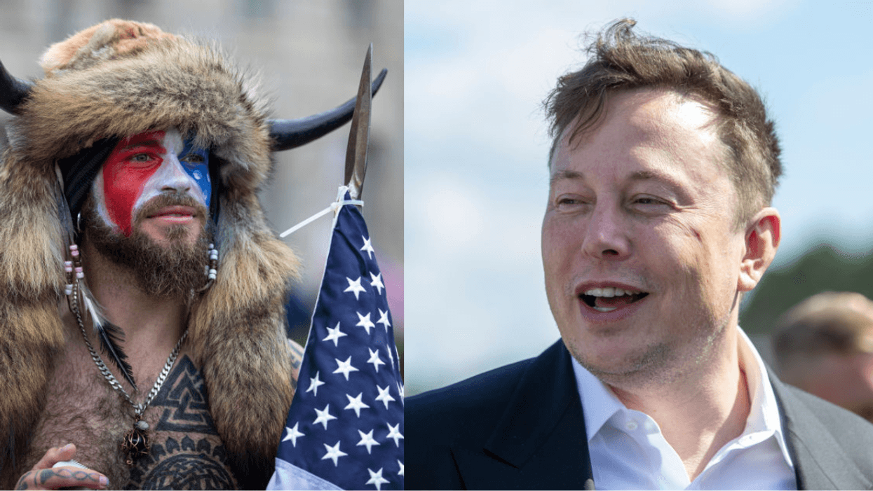 Jacob Chansley; Elon Musk