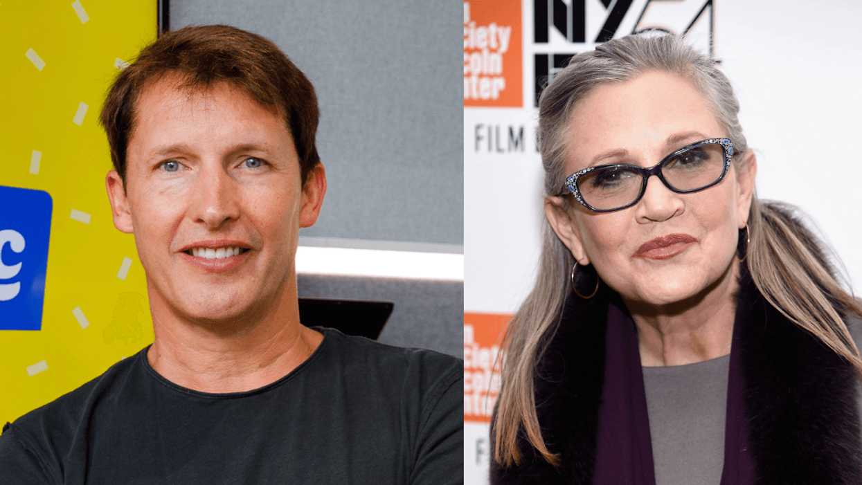 James Blunt; Carrie Fisher