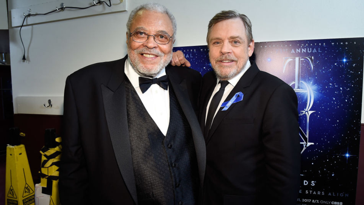 James Earl Jones and Mark Hamill