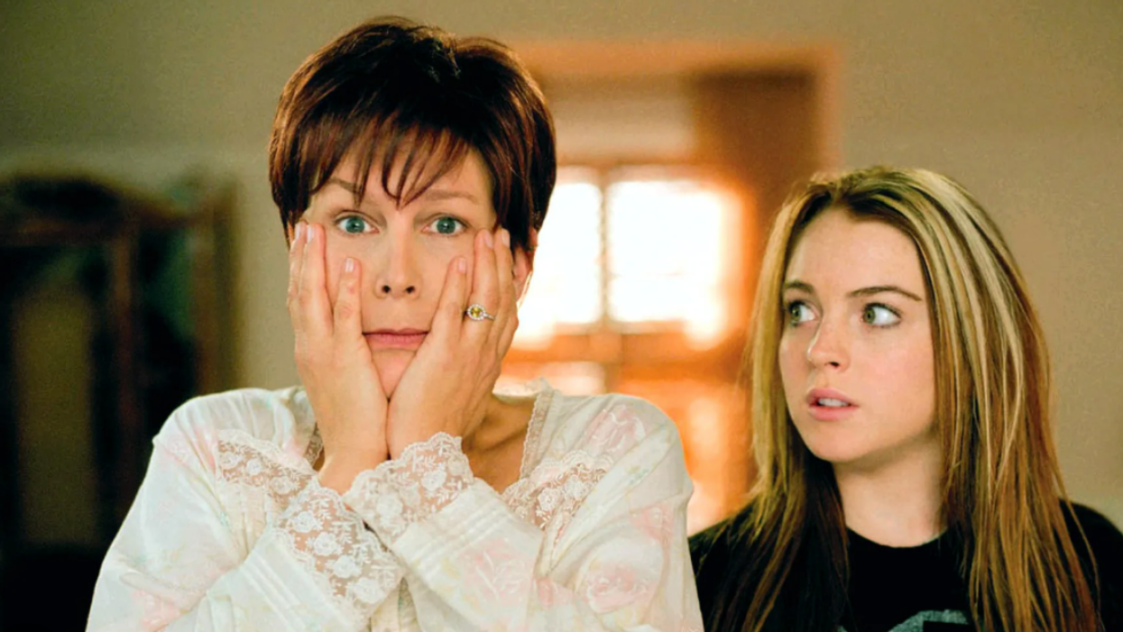 Jamie Lee Curtis and Lindsay Lohan in 'Freaky Friday'