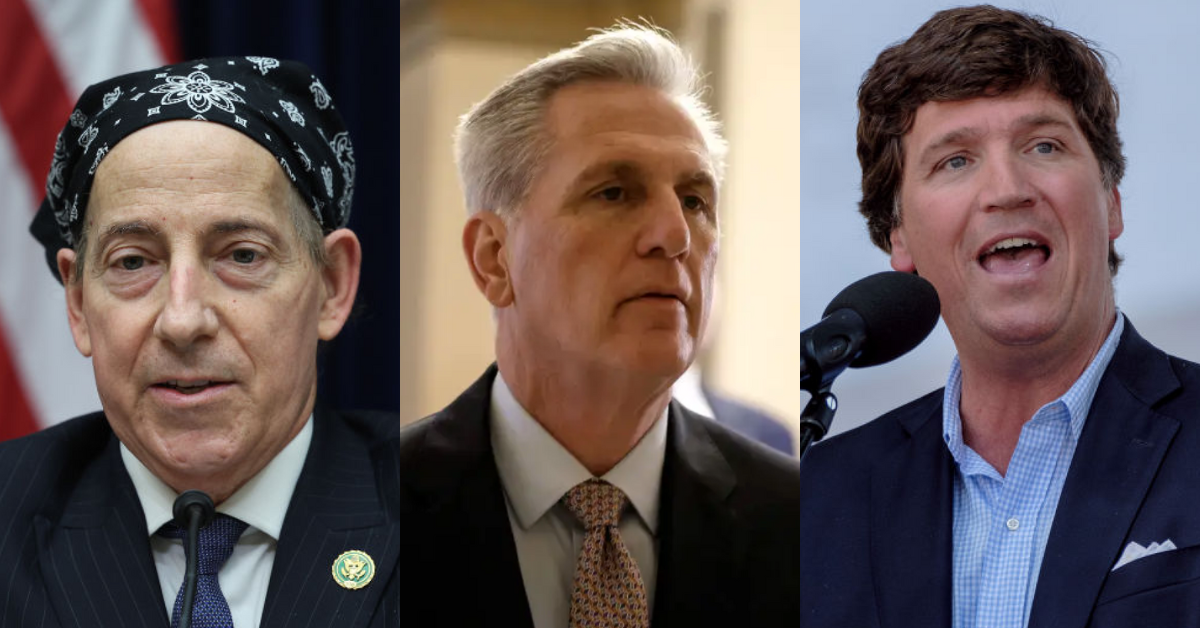 Jamie Raskin; Kevin McCarthy; Tucker Carlson