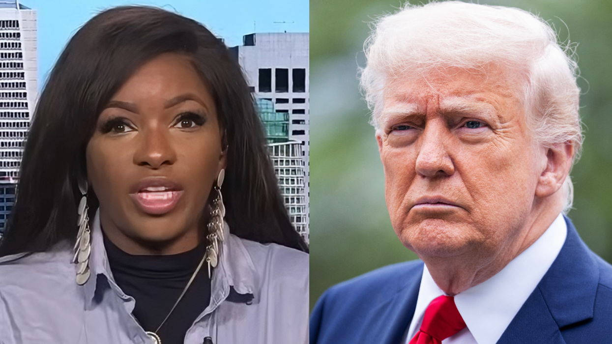 Jasmine Crockett; Donald Trump