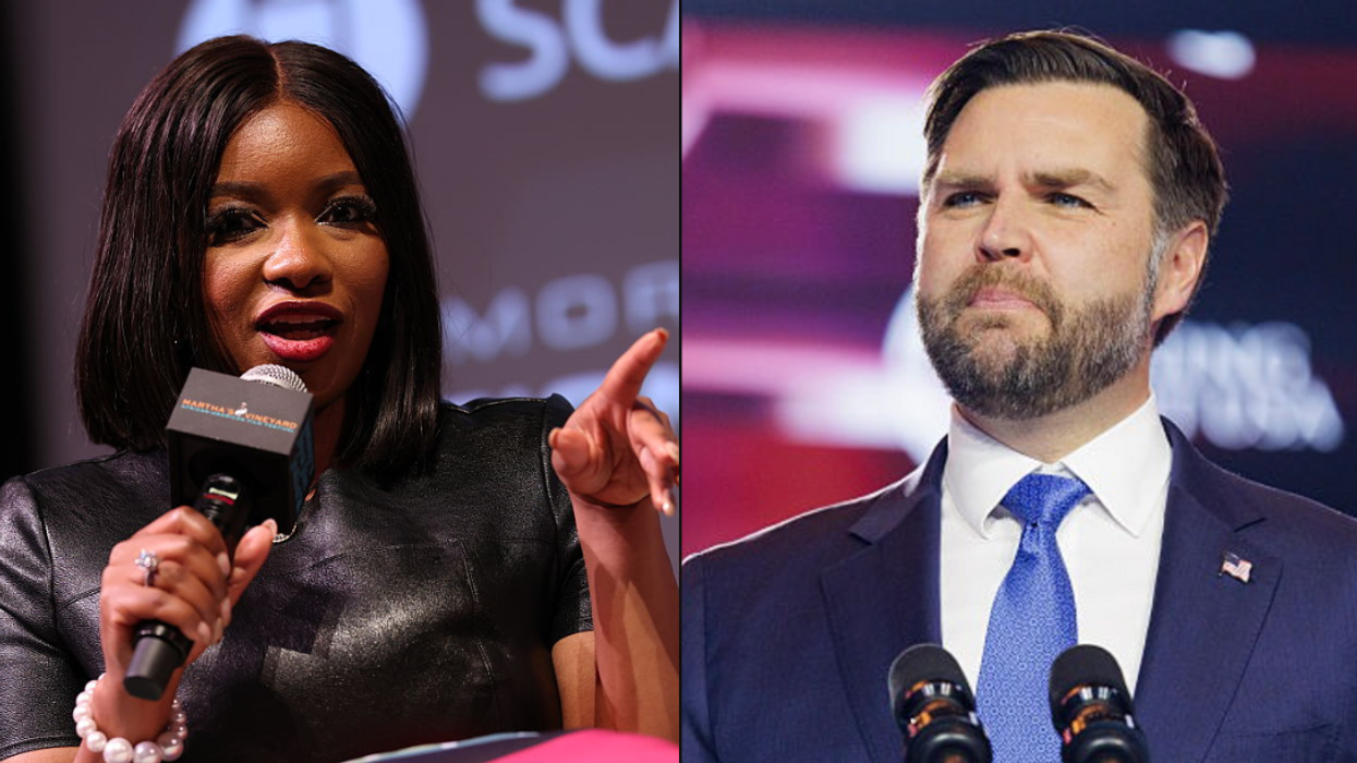 Jasmine Crockett; JD Vance