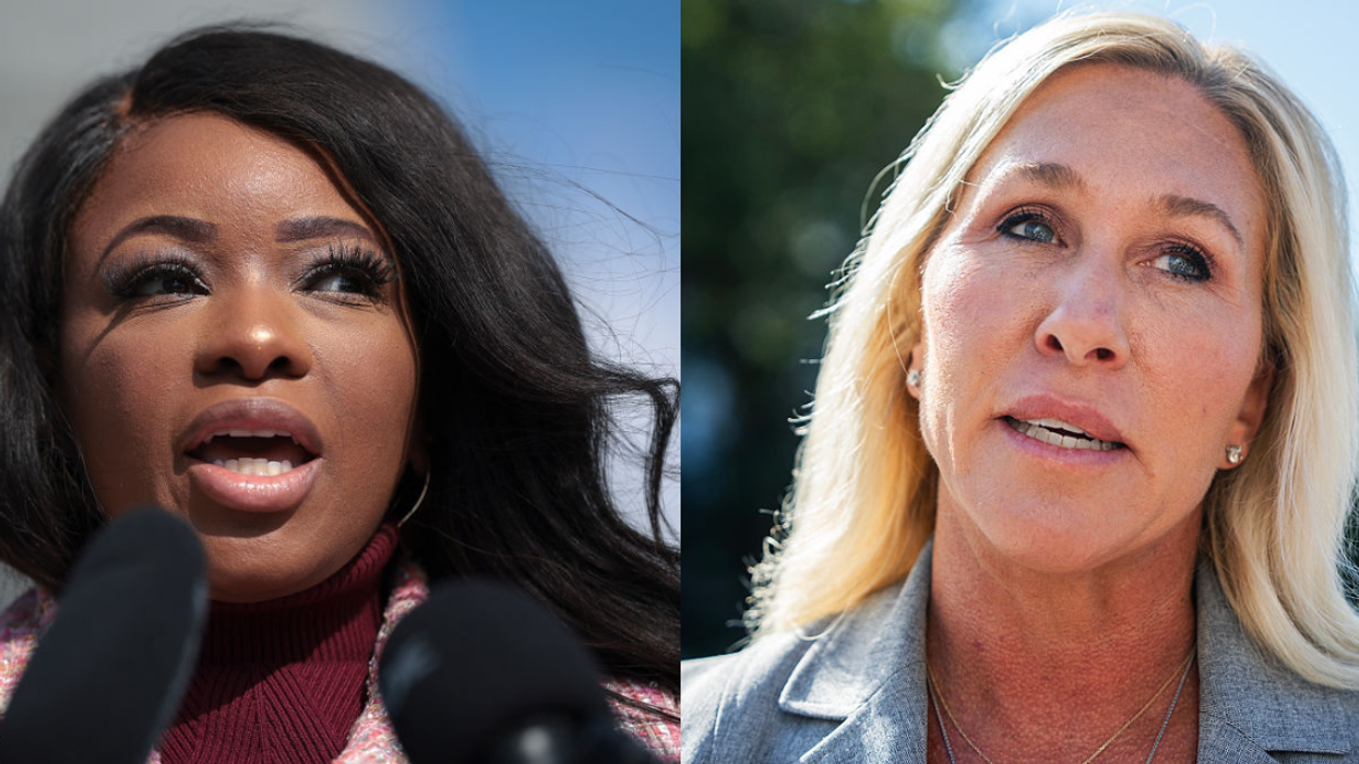 Jasmine Crockett; Marjorie Taylor Greene