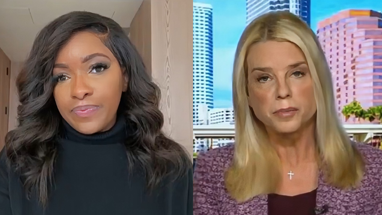 Jasmine Crockett; Pam Bondi