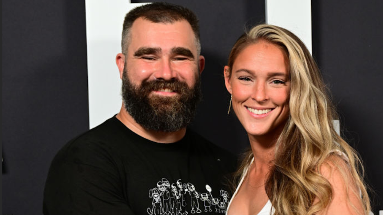 Jason and Kylie Kelce