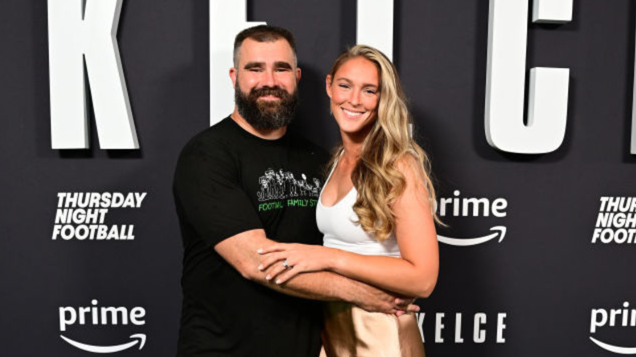Jason and Kylie Kelce
