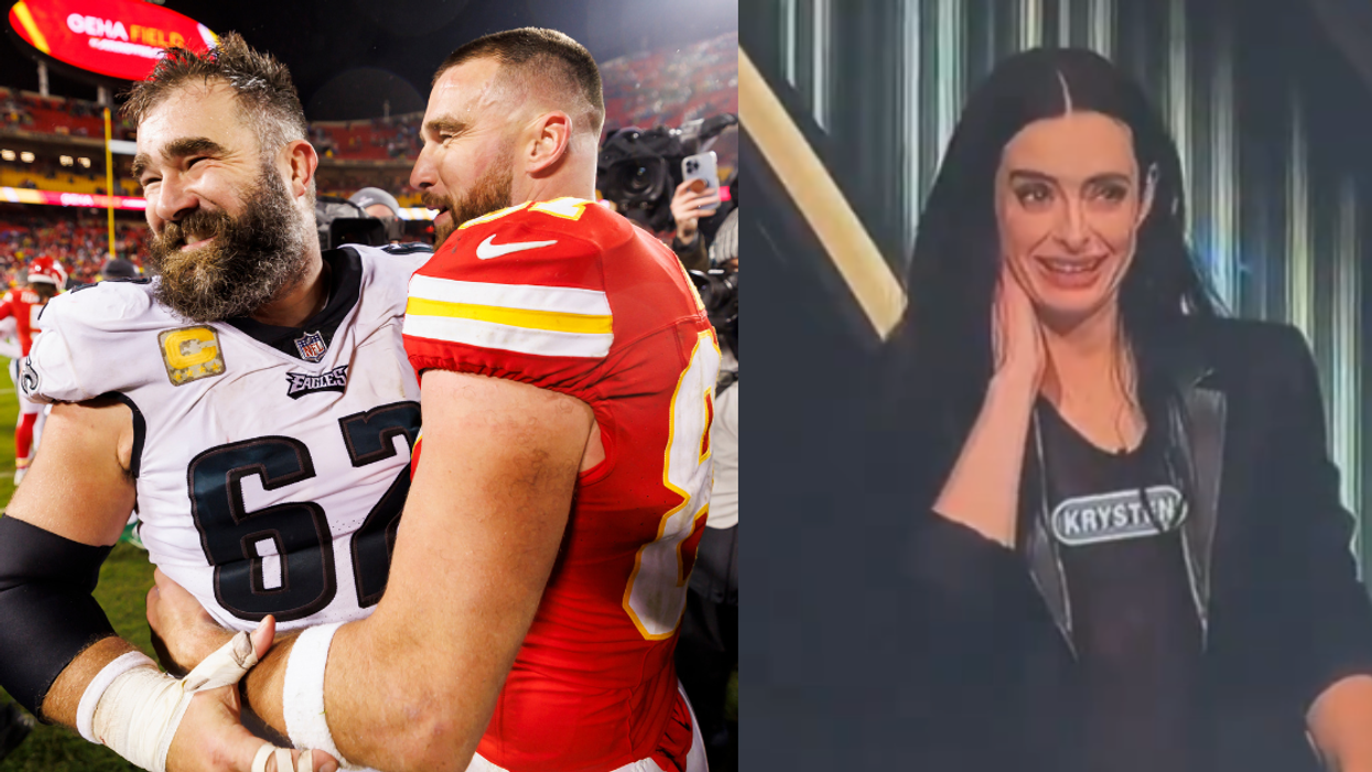 Jason and Travis Kelce; Krysten Ritter on 'Wheel of Fortune'