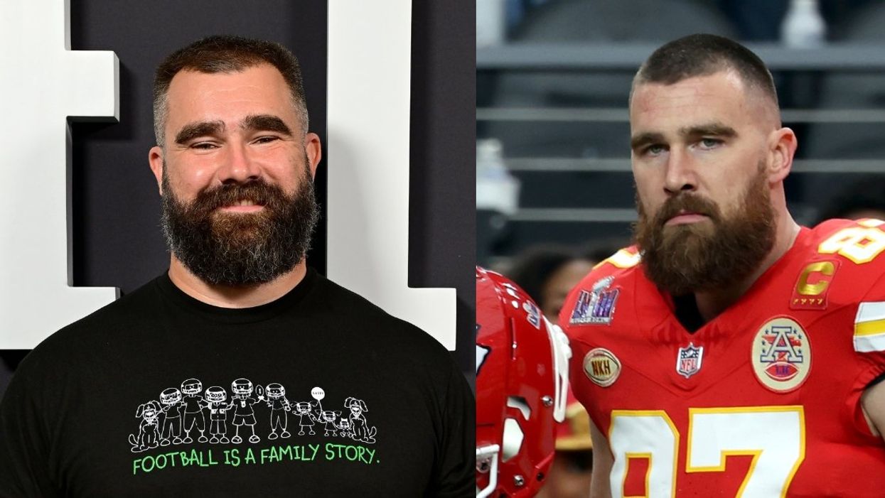 Jason Kelce; Travis Kelce
