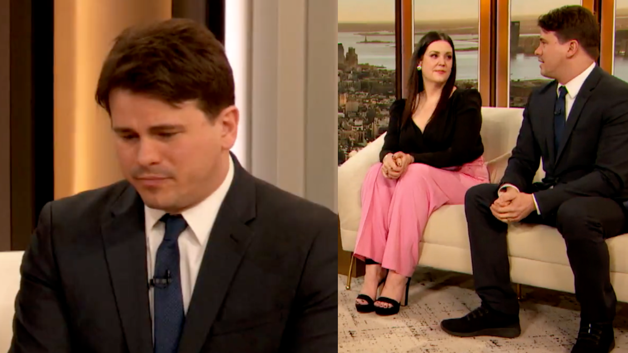 Jason Ritter; Melanie Lynskey and Jason Ritter