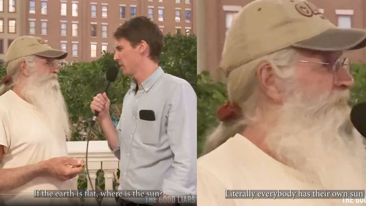 Jason Selvig and flat Earther