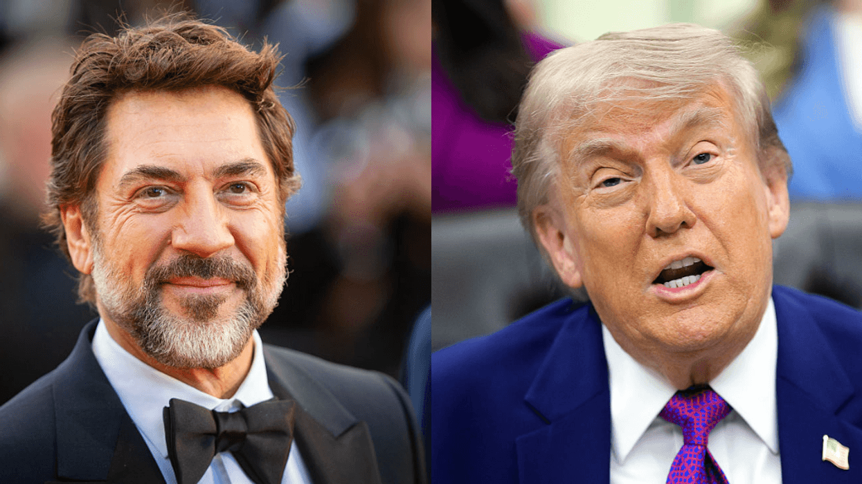 Javier Bardem; Donald Trump