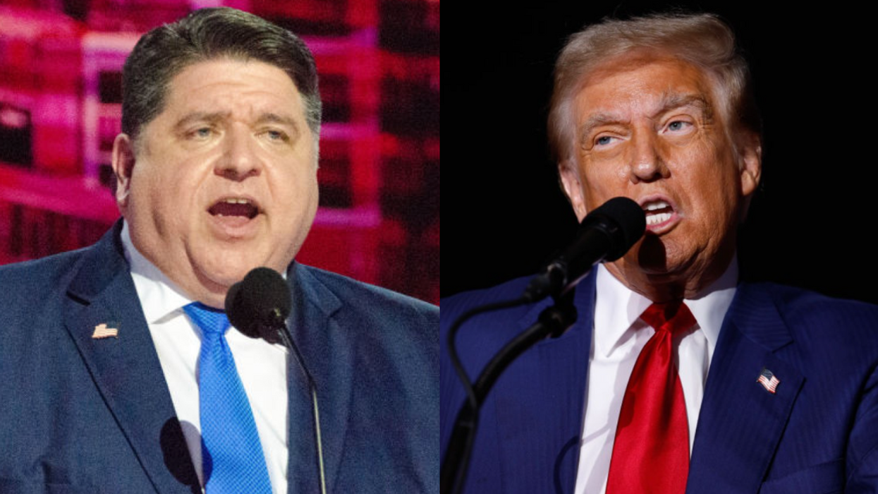 JB Pritzker; Donald Trump