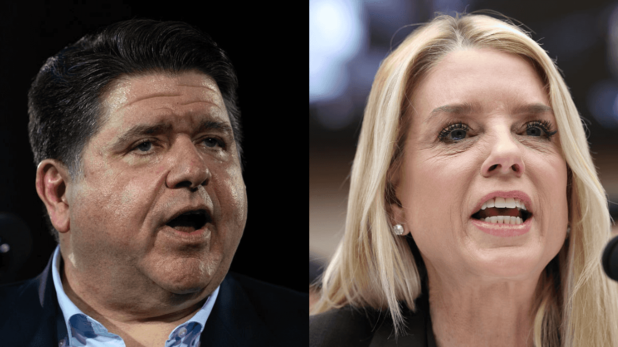 JB Pritzker; Pam Bondi