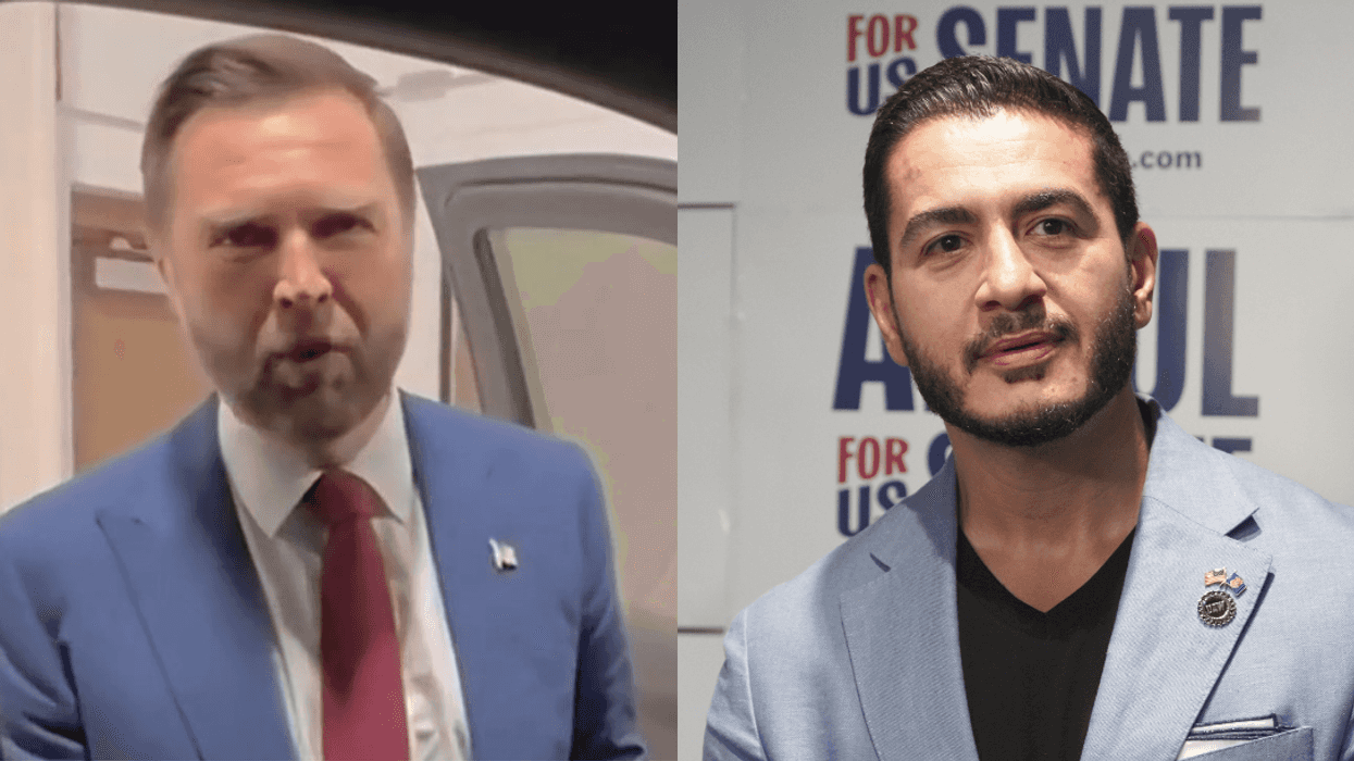 JD Vance; Abdul El-Sayed