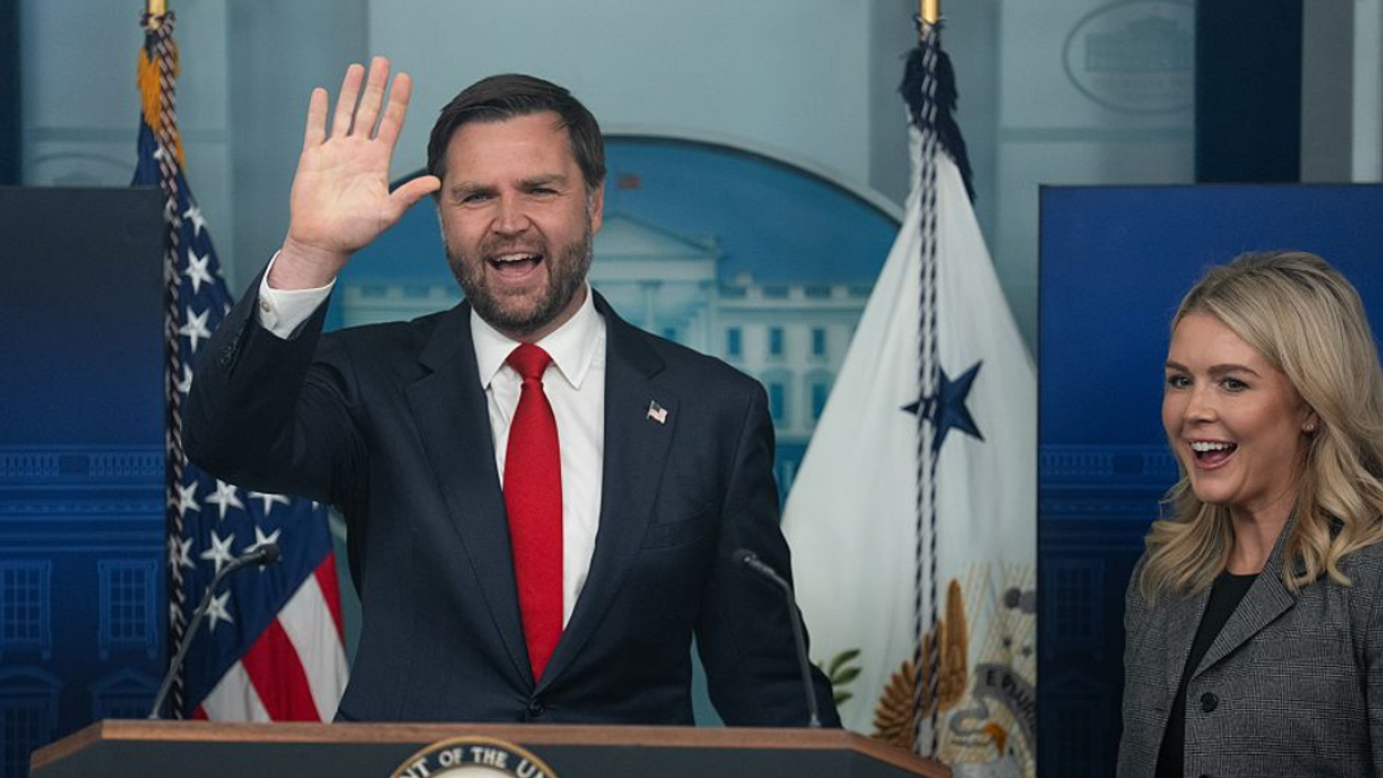 JD Vance and Karoline Leavitt