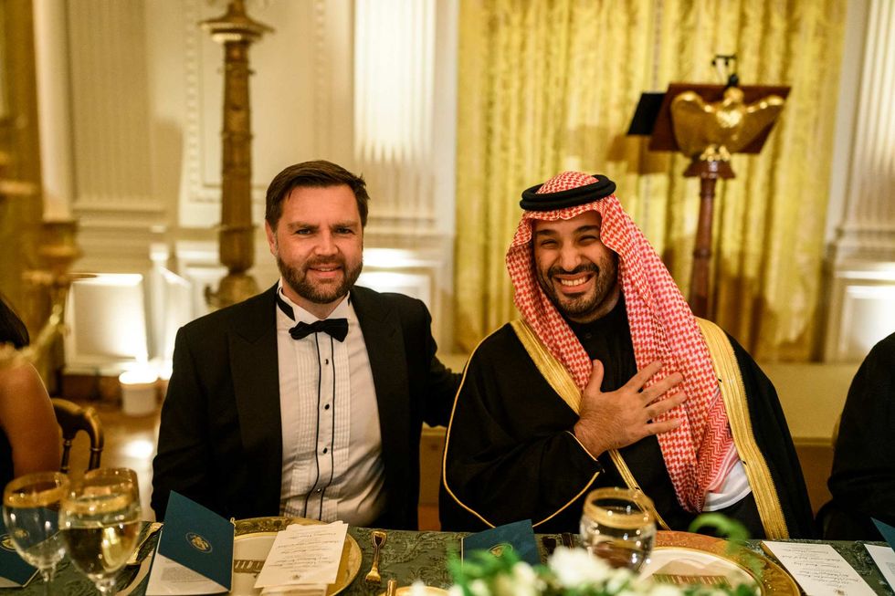 JD Vance and Mohammed bin Salman