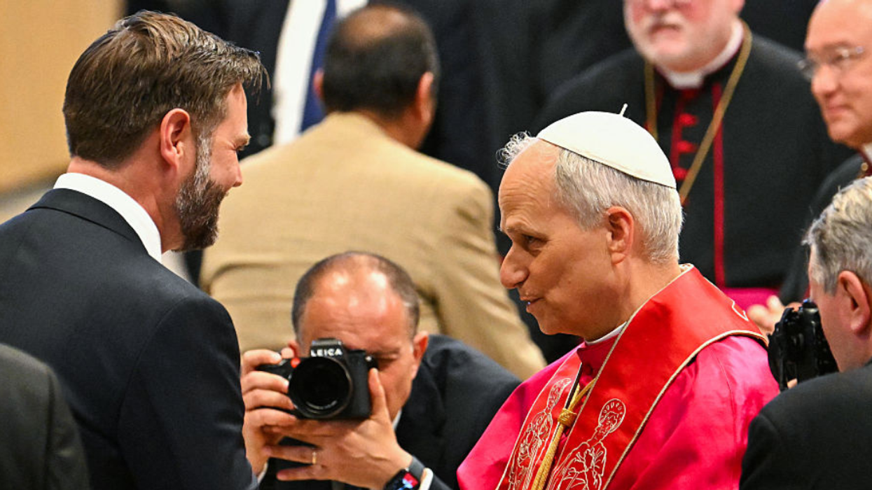 JD Vance and Pope Leo XIV