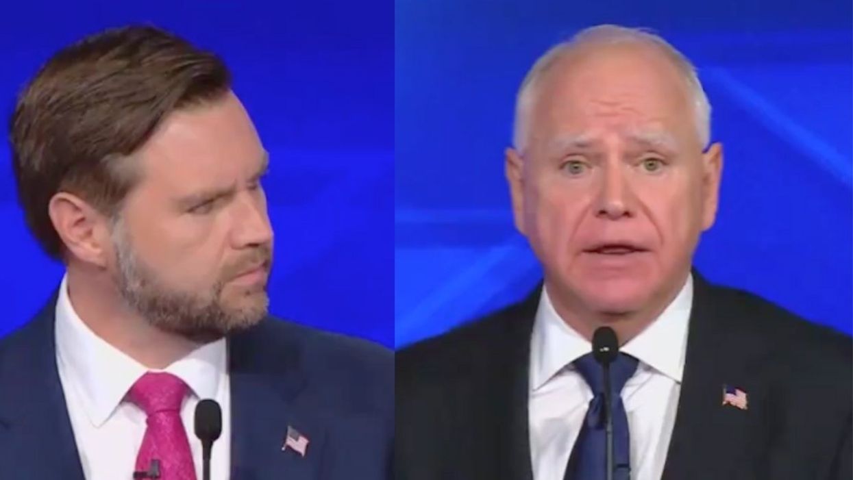 JD Vance and Tim Walz