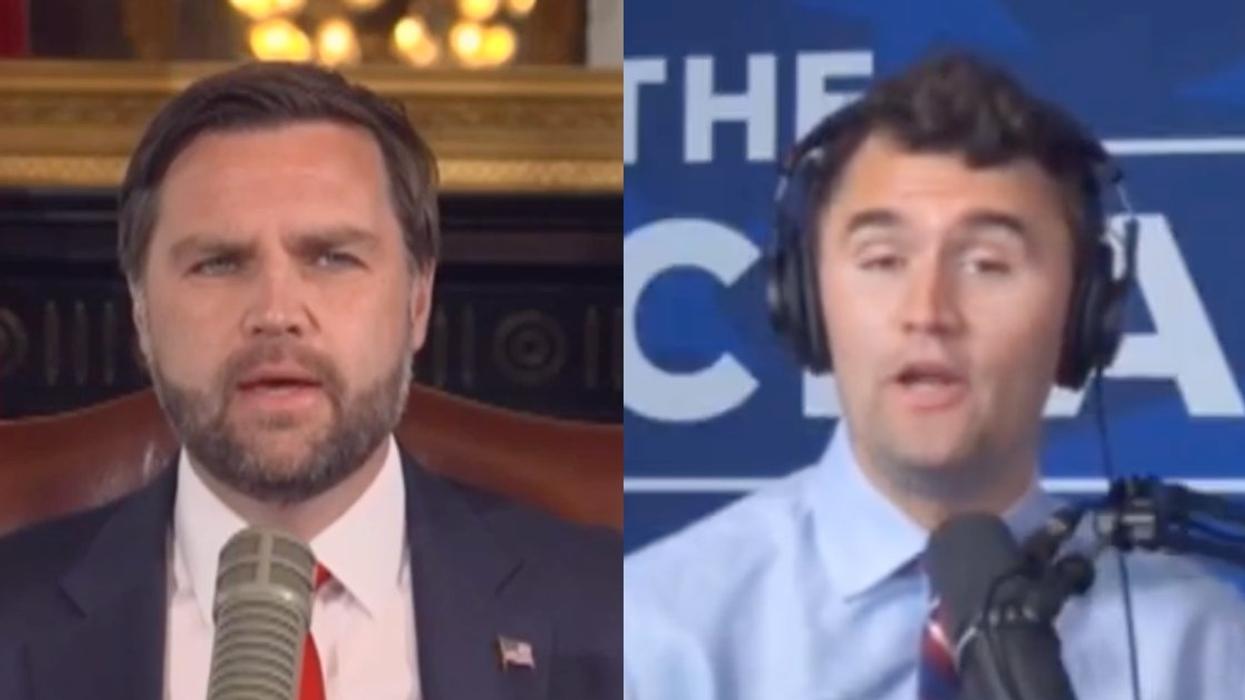 JD Vance; Charlie Kirk