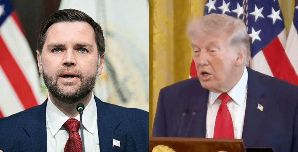 Trump Just Made An Awkward Joke Mocking JD Vance's Weight Loss—And Nobody's Laughing